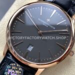 VC+ Factory Vacheron Constantin Patrimony 85180000R-9166 40mm Rose Gold Leather Strap Grey Dial (1) VC+ Factory Vacheron Constantin Patrimony 85180/000R-9166 40mm Rose Gold Leather Strap Grey Dial