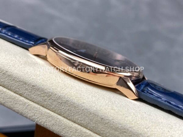 VC+ Factory Vacheron Constantin Patrimony 85180000R-B515 40mm Rose Gold Leather Strap Black Dial (5) VC+ Factory Vacheron Constantin Patrimony 85180/000R-B515 40mm Rose Gold Leather Strap Black Dial