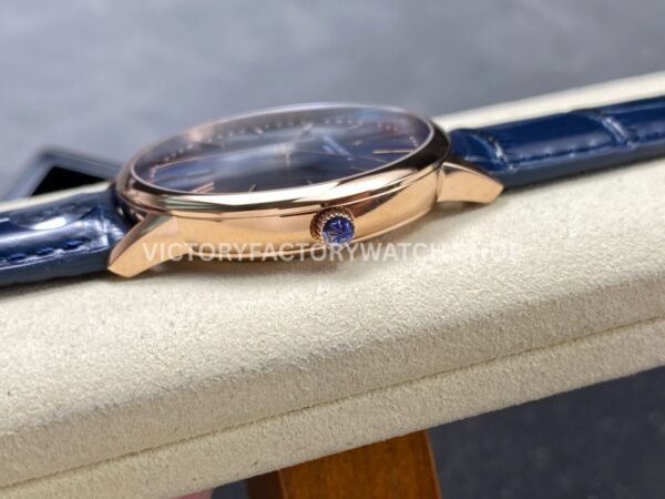 VC+ Factory Vacheron Constantin Patrimony 85180000R-B515 40mm Rose Gold Leather Strap Black Dial (9) VC+ Factory Vacheron Constantin Patrimony 85180/000R-B515 40mm Rose Gold Leather Strap Black Dial