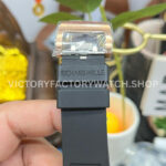 YS Factory Richard Mille RM 001 43mm Rose Gold Titanium Rubber Strap Skeletonized Dial
