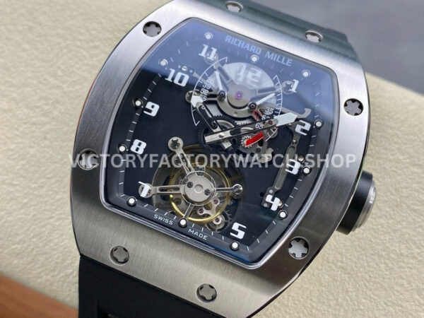 YS Factory Richard Mille RM 001 43mm Titanium Rubber Strap Skeletonized Dial