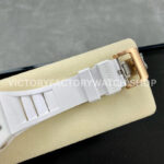 YS Factory Richard Mille RM 52-01 43mm Titanium White Rubber Strap Red Skeletonized Skull Dial