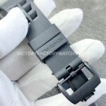 YS Factory Richard Mille RM52-05 43mm Carbon Fiber Black Rubber Strap Skeletonized Dial (9) YS Factory Richard Mille RM52-05 43mm Carbon Fiber Black Rubber Strap Skeletonized Dial