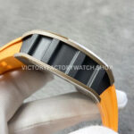 YS Factory Richard Mille RM 52-05 43mm Carbon Fiber Orange Rubber Strap Skeletonized Dial