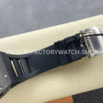 ZF Factory Richard Mille RM 055 42.7mm Titanium Black Rubber Strap Skeletonized Black Dial