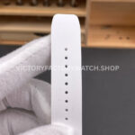 ZF Factory Richard Mille RM 07 31.4mm Diamond Bezel White Rubber Strap Skeletonized White Dial