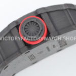 ZF Factory Richard Mille RM 35-01 42mm Black Carbon Fiber Black Rubber Strap Black Skeletonized Dial (7) ZF Factory Richard Mille RM 35-01 42mm Black Carbon Fiber Black Rubber Strap Black Skeletonized Dial