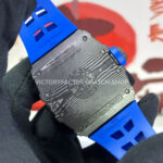 ZF Factory Richard Mille RM 35-01 PSG 42mm Black Carbon Fiber Blue Rubber Strap Black Skeletonized Dial (1) ZF Factory Richard Mille RM 35-01 PSG 43mm Black Carbon Fiber Blue Rubber Strap Black Skeletonized Dial