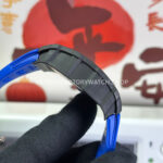 ZF Factory Richard Mille RM 35-01 PSG 42mm Black Carbon Fiber Blue Rubber Strap Black Skeletonized Dial (3) ZF Factory Richard Mille RM 35-01 PSG 43mm Black Carbon Fiber Blue Rubber Strap Black Skeletonized Dial