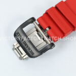 ZF Factory Richard Mille RM 35-01 Rafael Nadal 42mm Black Carbon Fiber Red Rubber Strap Skeletonized Dial (2) ZF Factory Richard Mille RM 35-01 Rafael Nadal 42mm Black Carbon Fiber Red Rubber Strap Skeletonized Dial