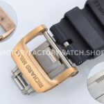 ZF Factory Richard Mille RM 035 40mm Rose Gold Rubber Strap Skeletonized Dial
