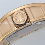 ZF Factory Richard Mille RM 035 40mm Rose Gold Rubber Strap Skeletonized Dial