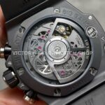 BBF Factory Hublot Big Bang Unico 42mm 441.CI.1171.RX Black Ceramics White Rubber Strap Black Skeletonized Dial