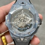 BBF Factory Hublot Big Bang Sang Bleu II 418.FX.8007.RX.MXM21 45mm Grey Ceramics ( (3) BBF Factory Hublot Big Bang Sang Bleu II Grey Ceramic 45mm replica watch