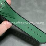 BBF Factory Hublot Big Bang Sang Bleu II 45mm 418.GX.5207.RX.MXM22 Green (13) BBF Factory Hublot Big Bang Sang Bleu II 418.GX.5207.RX.MXM22 45mm Green Ceramics Green Rubber Strap Green Skeletonized Dial