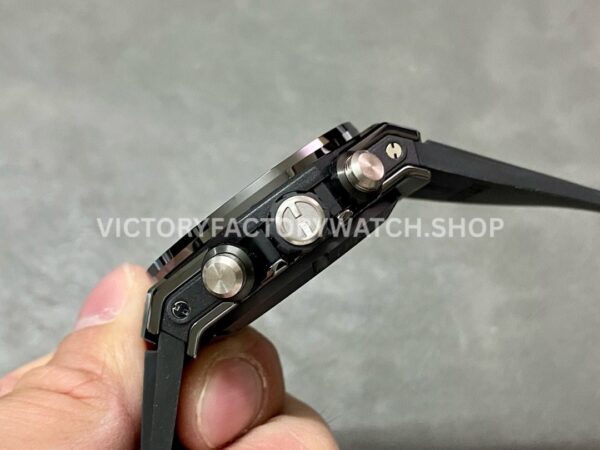 BBF Factory Hublot Big Bang Unico 421.CI.1170.RX 42mm Black Ceramics Black Rubber Strap Black ( BBF Factory Hublot Big Bang Unico 42mm 421.CI.1170.RX Black Ceramics Black Rubber Strap Black Skeletonized Dial