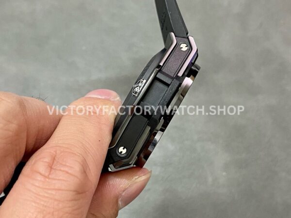 BBF Factory Hublot Big Bang Unico 421.CI.1170.RX 42mm Black Ceramics Black Rubber Strap Black ( (6) BBF Factory Hublot Big Bang Unico 42mm 421.CI.1170.RX Black Ceramics Black Rubber Strap Black Skeletonized Dial