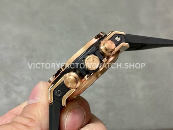 BBF Factory Hublot Big Bang Unico 42mm 441.0X.1180.RX Rose Gold Black Rubber Strap Rose Gold (5) BBF Factory Hublot Big Bang Unico 42mm 441.0X.1180.RX Rose Gold Black Rubber Strap Rose Gold Skeletonized Dial