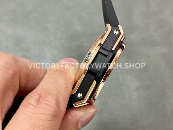 BBF Factory Hublot Big Bang Unico 42mm 441.0X.1180.RX Rose Gold Black Rubber Strap Rose Gold BBF Factory Hublot Big Bang Unico 42mm 441.0X.1180.RX Rose Gold Black Rubber Strap Rose Gold Skeletonized Dial
