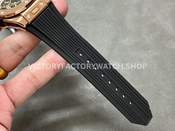 BBF Factory Hublot Big Bang Unico 42mm 441.0X.1180.RX Rose Gold Black Rubber Strap Rose Gold (9) BBF Factory Hublot Big Bang Unico 42mm 441.0X.1180.RX Rose Gold Black Rubber Strap Rose Gold Skeletonized Dial