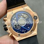 BBF Factory Hublot Big Bang Unico 42mm 441.OX.5181.RX Rose Gold Blue Rubber Strap Blue Dial (3) BBF Factory Hublot Big Bang Unico 42mm 421.NX.5170.RX Titanium Blue Rubber Strap Skeletonized Blue Dial