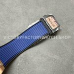 BBF Factory Hublot Big Bang Unico 42mm 441.OX.5181.RX Rose Gold Blue Rubber Strap Blue Dial (6) BBF Factory Hublot Big Bang Unico 42mm 421.NX.5170.RX Titanium Blue Rubber Strap Skeletonized Blue Dial