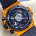 BBF Factory Hublot Big Bang Unico 441.CU.5910.RX 42mm Orange Ceramic Orange Rubber Strap Sk BBF Factory Hublot Big Bang Unico 441.CU.5910.RX 42mm Orange Ceramic Orange Rubber Strap Skeletonized Dial
