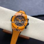 BBF Factory Hublot Big Bang Unico 441.CU.5910.RX 42mm Orange Ceramic Orange Rubber Strap Skel (1) BBF Factory Hublot Big Bang Unico 441.CU.5910.RX 42mm Orange Ceramic Orange Rubber Strap Skeletonized Dial