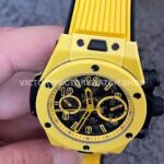 BBF Factory Hublot Big Bang Unico 441.CY.471Y.RX 42mm Yellow Ceramics Yellow Rubber Strap Y ( (5) BBF Factory Hublot Big Bang Unico 441.CY.471Y.RX 42mm Yellow Ceramics Yellow Rubber Strap Yellow Skeletonized Dial