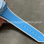 BBF Factory Hublot Big Bang Unico 441.EX.5120.RX 42mm Light Blue Ceramics Light ( (7) BBF Factory Hublot Big Bang Unico 441.EX.5120.RX 42mm Light Blue Ceramics Light Blue Rubber Strap Light Blue Skeletonized Dial