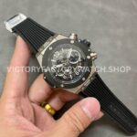 BBF Factory Hublot Big Bang Unico 44mm 421.CI.1170.RX Titanium Black Rubber Strap Black Black Ceram (1) BBF Factory Hublot Big Bang Unico 42mm 421.CI.1170.RX Titanium Black Rubber Strap Black Black Ceramic Bezel Skeletonized Dial