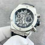 BBF Factory Hublot Big Bang Unico 44mm 421.NX.1170.RX Titanium Rubber Strap Skeletonized Dial (5) BBF Factory Hublot Big Bang Unico 42mm 421.NX.1170.RX Titanium Rubber Strap Skeletonized Dial