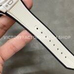 BBF Factory Hublot Big Bang Unico 45mm 421.Hk.1170.RX White Ceramics White Rubber Strap Whi (8) BBF Factory Hublot Big Bang Unico 421.Hk.1170.RX 42mm White Ceramics White Rubber Strap White Skeletonized Dial
