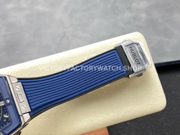 BBF Factory Hublot Spirit of Big Bang 642.NL.7170.RX 42mm Titanium Blue ( (9) BBF Factory Hublot Spirit of Big Bang 642.NL.7170.RX 42mm Titanium Blue Rubber Strap Blue Ceramic Skeletonized Blue Dial
