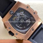 BBF Factory Hublot Spirit of Big Bang 642.OL.7180.RX 42mm Rose Gold Bl ( (7) BBF Factory Hublot Spirit of Big Bang 642.OL.7180.RX 42mm Rose Gold Blue Rubber Strap Blue Ceramic Skeletonized Blue Dial