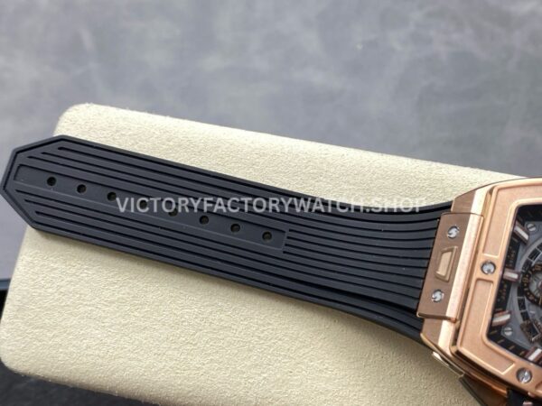 BBF Factory Hublot Spirit of Big Bang 642.OX.0180.RX 42mm Rose ( (8) BBF Factory Hublot Spirit of Big Bang 642.OX.0180.RX 42mm Rose Gold Black Rubber Strap Skeletonized Black Dial