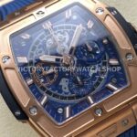 BBF Factory Hublot Spirit of Big Bang 642.OX.7180.RX 42mm Rose Go ( (3) BBF Factory Hublot Spirit of Big Bang 642.NX.7170.RX 42mm Titanium Blue Rubber Strap Titanium Bezel Skeletonized Blue Dial