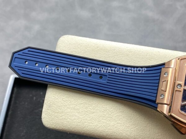 BBF Factory Hublot Spirit of Big Bang 642.OX.7180.RX 42mm Rose Go ( (4) BBF Factory Hublot Spirit of Big Bang 642.NX.7170.RX 42mm Titanium Blue Rubber Strap Titanium Bezel Skeletonized Blue Dial