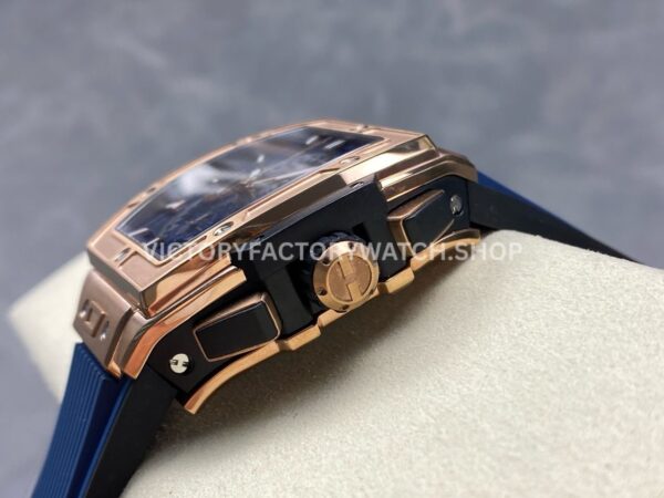 BBF Factory Hublot Spirit of Big Bang 642.OX.7180.RX 42mm Rose Go ( (7) BBF Factory Hublot Spirit of Big Bang 642.NX.7170.RX 42mm Titanium Blue Rubber Strap Titanium Bezel Skeletonized Blue Dial