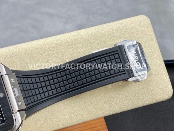 BBF Factory Hublot Square Bang 821.NM.0170.RX 42mm Titanium Rubber Strap Skeletonized Dial (9) BBF Factory Hublot Square Bang 821.NM.0170.RX 42mm Titanium Rubber Strap Skeletonized Dial