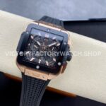 BBF Factory Hublot Square Bang 821.OM.0180.RX 42mm Rose Gold Rubber Strap Bezel Skeletonized Dial (5) BBF Factory Hublot Square Bang 821.OM.0180.RX 42mm Rose Gold Rubber Strap Bezel Skeletonized Dial