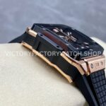 BBF Factory Hublot Square Bang 821.OM.0180.RX 42mm Rose Gold Rubber Strap Bezel Skeletonized Dial (6) BBF Factory Hublot Square Bang 821.OM.0180.RX 42mm Rose Gold Rubber Strap Bezel Skeletonized Dial