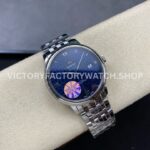 GT Factory Omega De Ville Prestige 424.10.40.20.03.003 39.5mm Full Steel Roman Number Blue Bear Dial (8) GT Factory Omega De Ville Prestige 424.10.40.20.03.003 39.5mm Full Steel Roman Number Blue Bear Dial