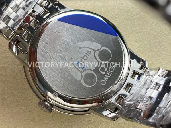 GT Factory Omega De Ville Prestige 424.10.40.20.03.003 39.5mm Full Steel Roman Number Blue Bear Dial (9) GT Factory Omega De Ville Prestige 424.10.40.20.03.003 39.5mm Full Steel Roman Number Blue Bear Dial