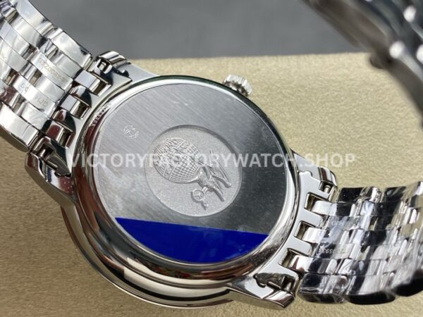 GT Factory Omega De Ville Prestige 424.10.40.20.06.001 39.5mm Full Steel Roman Number Grey Dial (7) GT Factory Omega De Ville Prestige 424.10.40.20.06.001 39.5mm Full Steel Roman Number Grey Dial