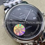 GT Factory Omega De Ville Prestige 424.10.40.20.06.001 39.5mm Full Steel Roman Number Grey Dial (8) GT Factory Omega De Ville Prestige 424.10.40.20.06.001 39.5mm Full Steel Roman Number Grey Dial