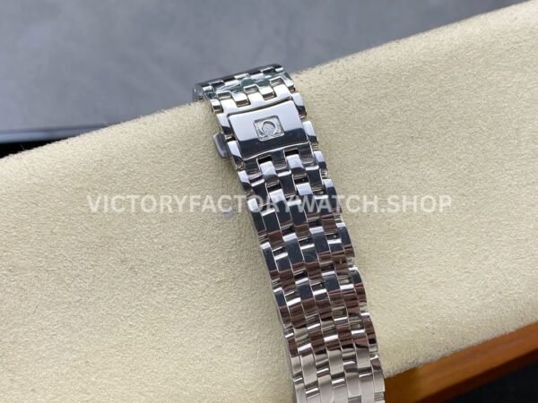 GT Factory Omega De Ville Prestige 424.10.40.20.06.001 39.5mm Full Steel Roman Number Grey Dial (9) GT Factory Omega De Ville Prestige 424.10.40.20.06.001 39.5mm Full Steel Roman Number Grey Dial