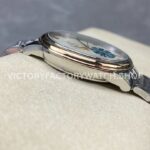 GT Factory Omega De Ville Prestige 424.20.40.20.02.007 39.5mm Half Yellow Gold Steel Gold Roman Number Silver Dial