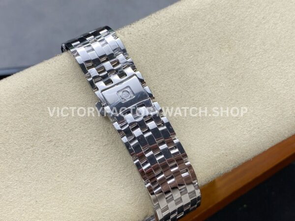 GT Factory Omega De Ville Prestige 424.20.40.20.02.007 39.5mm Half Yellow Gold Steel Gold Roman Number Silver Dial