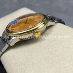 GT Factory Omega De Ville Prestige 424.20.40.20.58.001 39.5mm Half Yellow Gold Steel Gold Roman Number Champagne Dial